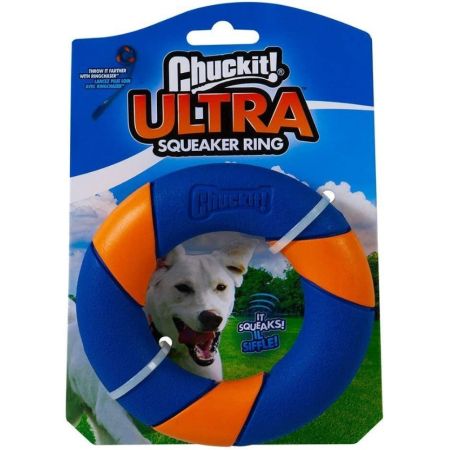 Chuckit Ultra Squeaker Ring Dog Toy
