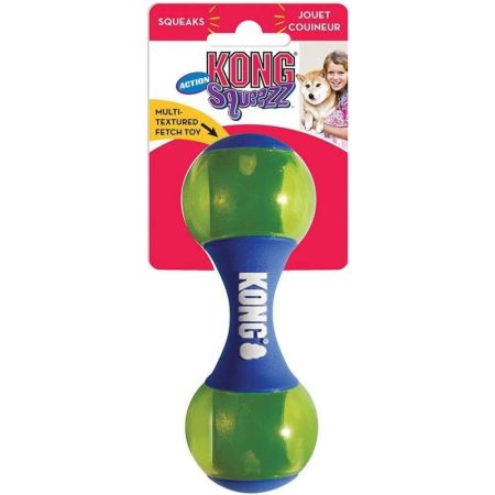 KONG Squeezz Action Dumbbell Blue