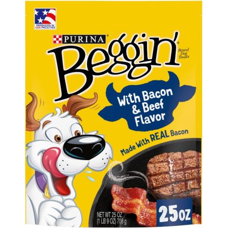 Purina Beggin' Strips - Bacon & Beef Flavor