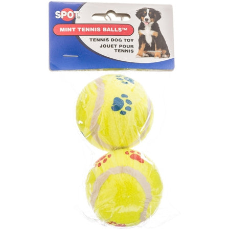 Spot Mint Flavored Tennis Ball Dog Toys